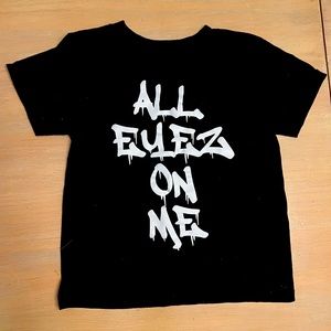 Paper Plain Tupac hip hop boys t shirt size 4